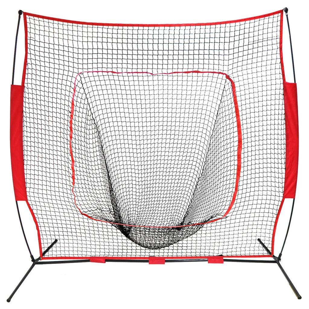 Baseball Softball Practice Batting Net 7x7Ft w/Carry Bag