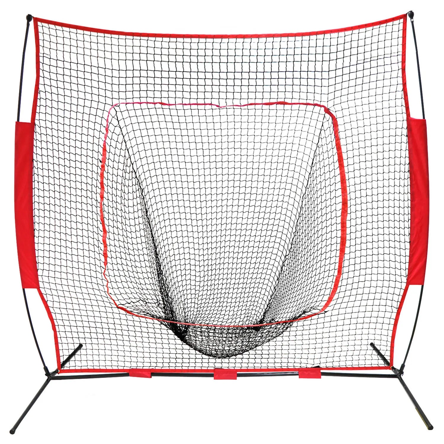 Baseball Softball Practice Batting Net 7x7Ft w/Carry Bag