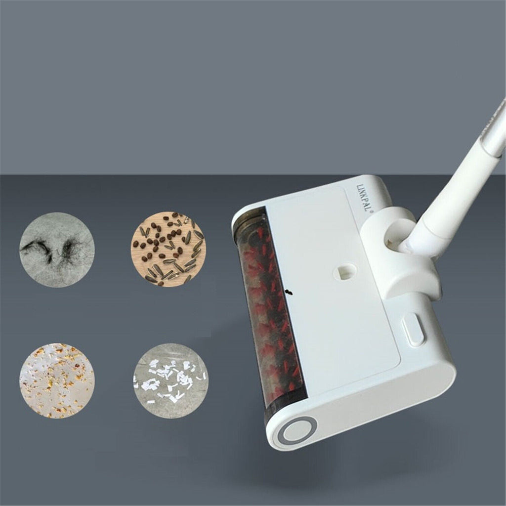 Cordless Rechargeable Sweeper Broom 120 Min Runtime