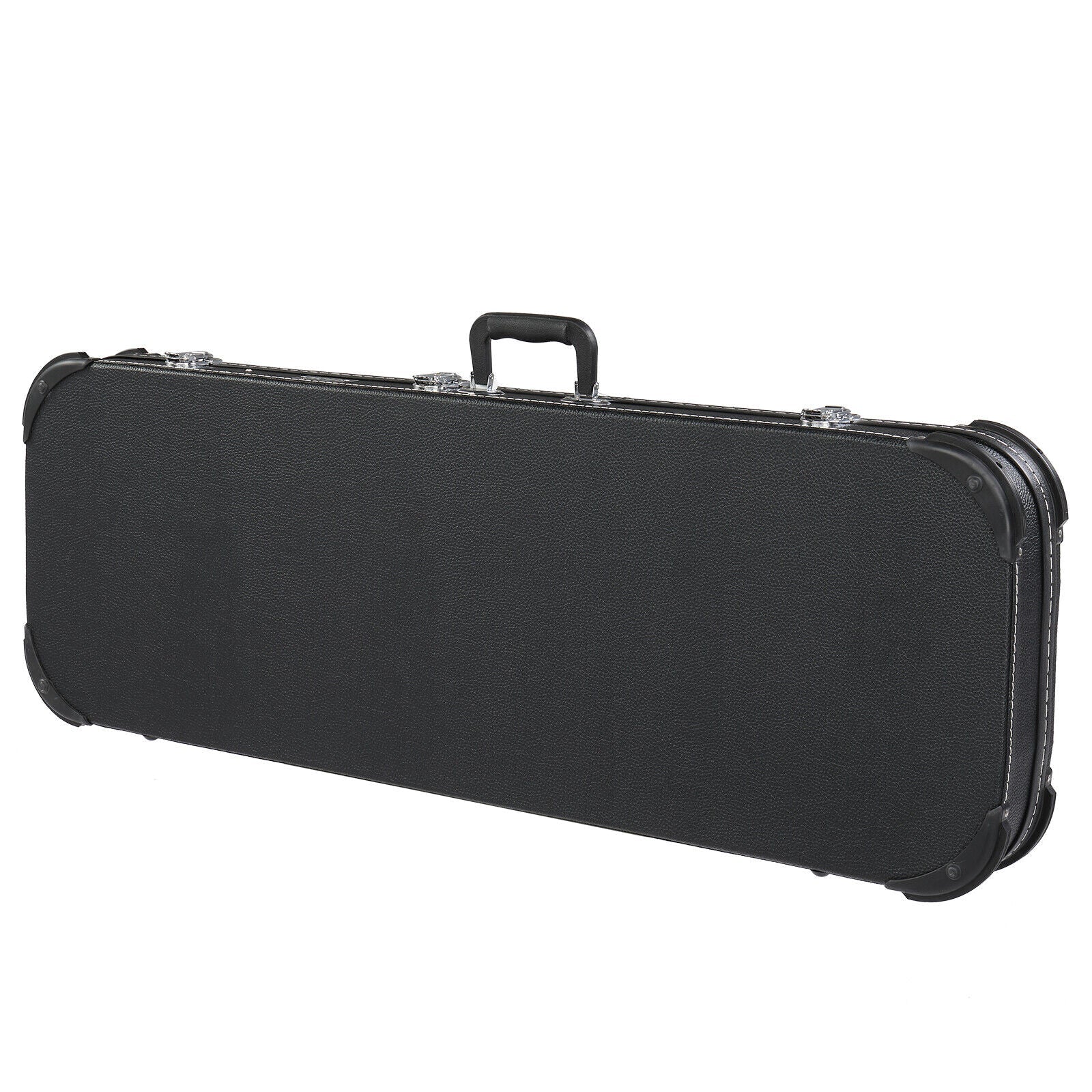 Electric Guitar Square Hard Case Black
