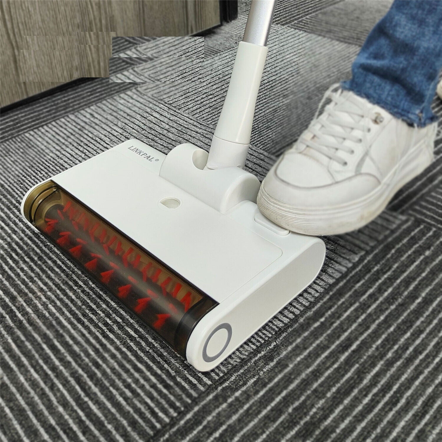 Cordless Rechargeable Sweeper Broom 120 Min Runtime
