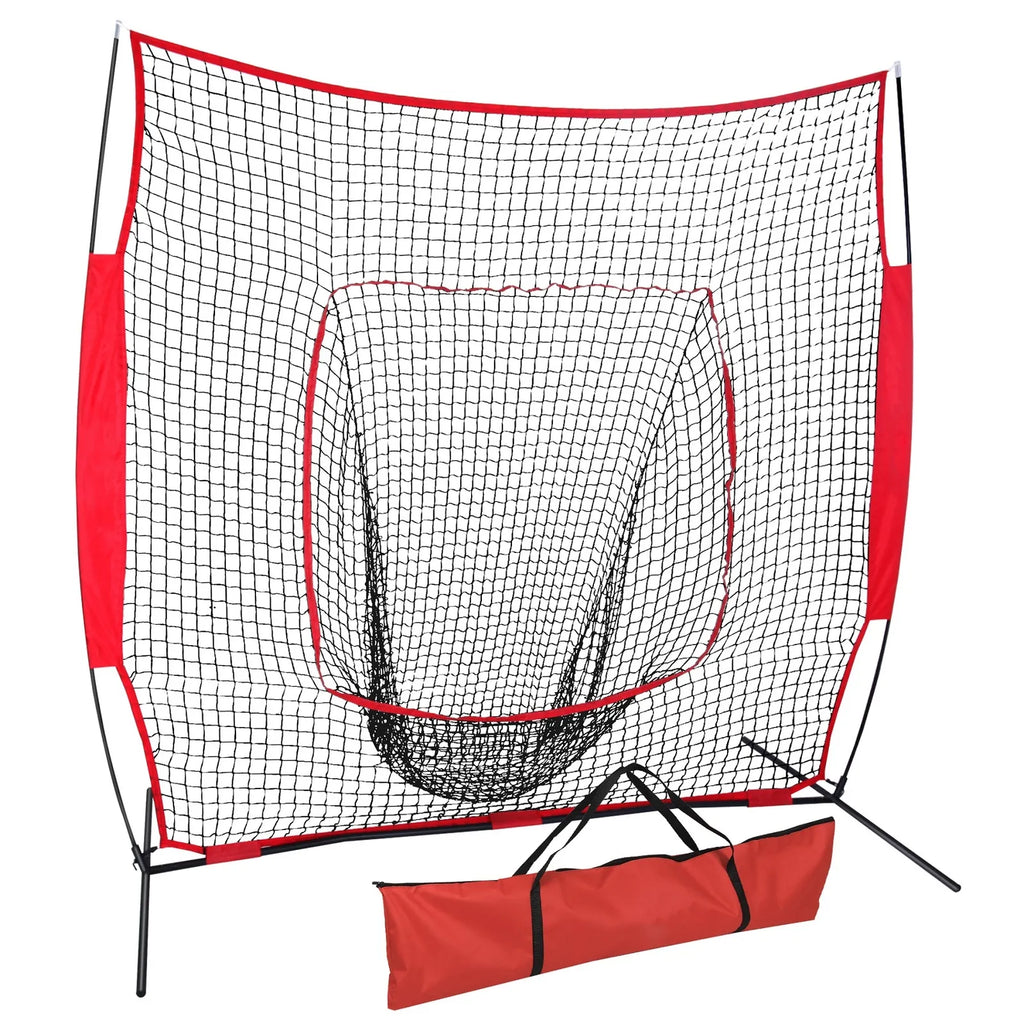 Baseball Softball Practice Batting Net 7x7Ft w/Carry Bag