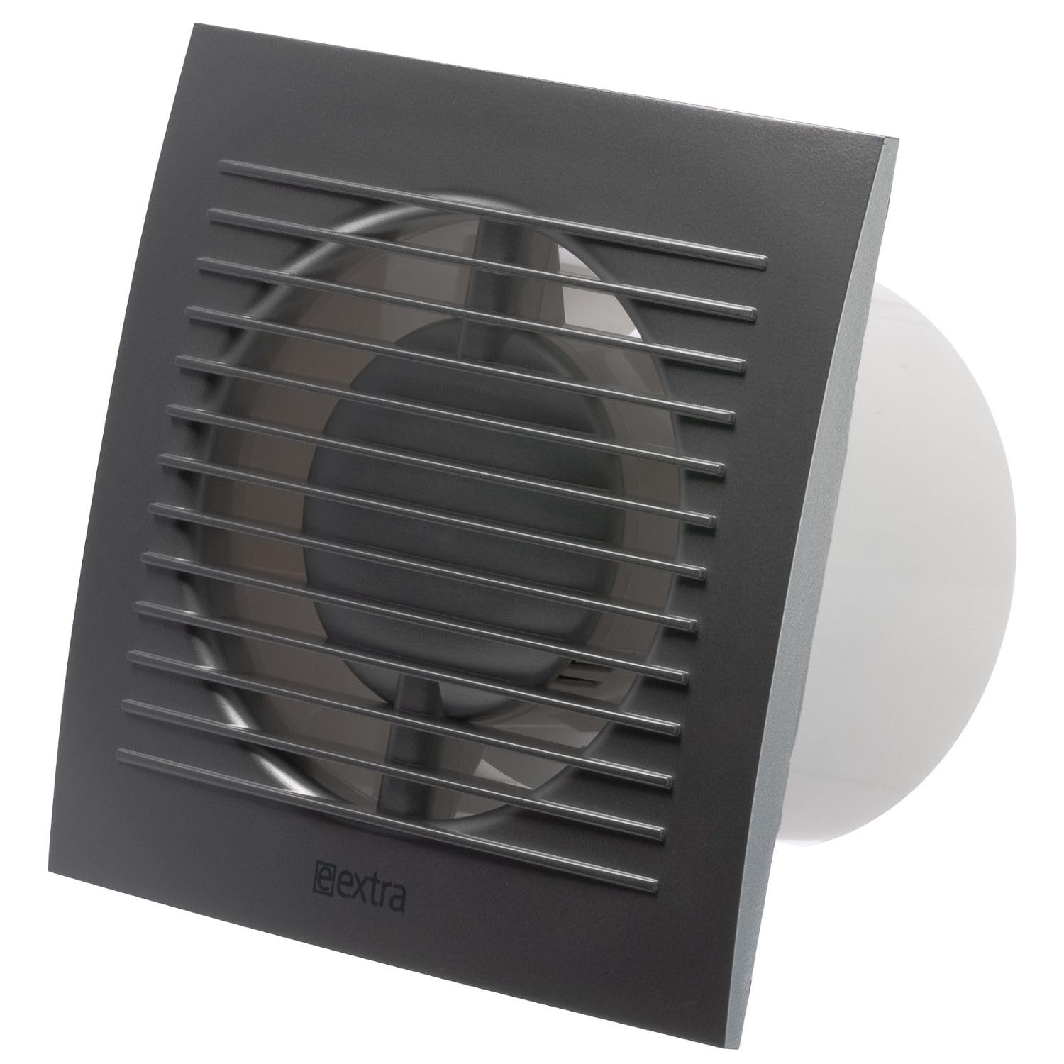 Steinberg 100mm Bathroom Extractor Fan Wall Ventilation for Bathroom, Kitchen, Toilet – Silver